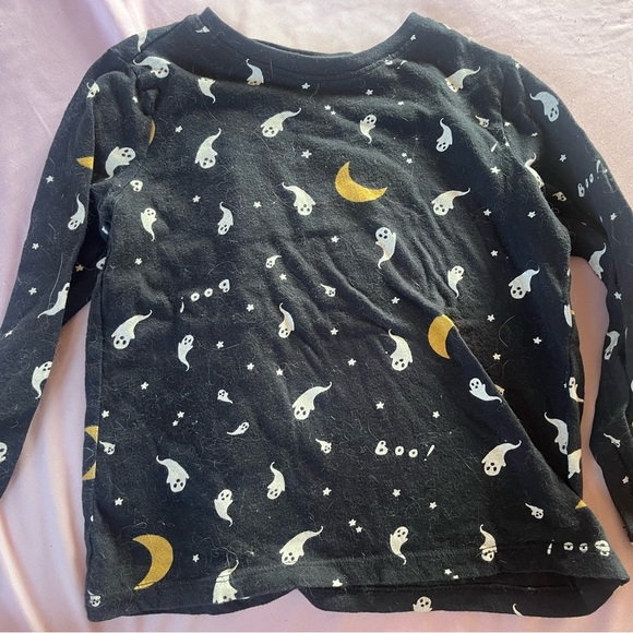 Old Navy Other - Old Navy Black Ghost Print Shirt